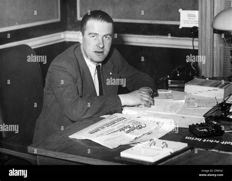 Odilo Globocnik An Nsdap Gauleiter At His Desk In Vienna Stock Photo