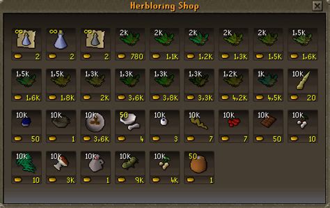 This guide will go over essential information on collecting herbs, gathering secondaries and the experience gained from herbs and. Main page/Guides/Ironman & Hardcore/Skilling Guides/ Herblore - Etherum