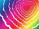 Rainbow Heart Wallpapers - Wallpaper Cave