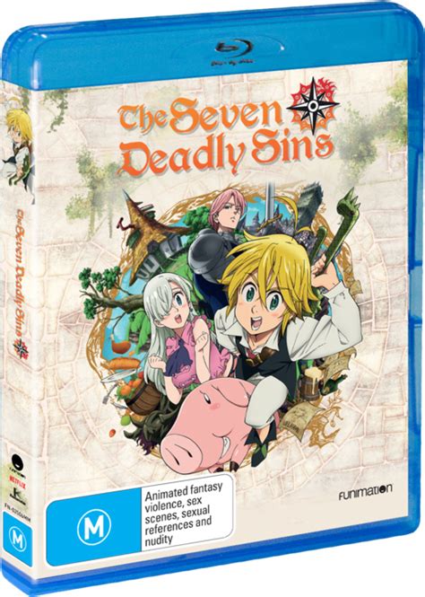 Seven Deadly Sins Season 1 Eps 1 24 Blu Ray Blu Ray