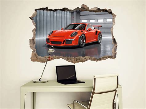 Supercar Wall Art Porsche Wall Decor Sport Car Print Racing Etsy