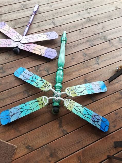 How To Make Dragonfly From Ceiling Fan Blades