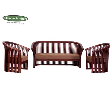 Kerala Style Wooden Sofa Set Baci Living Room