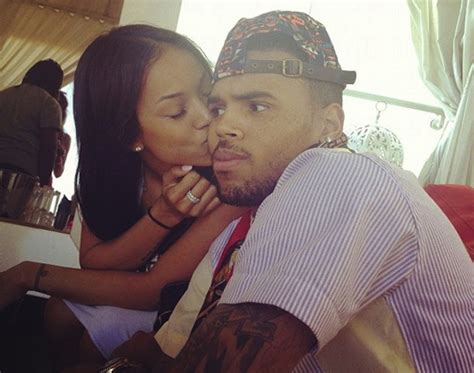 Chris Brown And Karrueche Seen Kissing At Billboard Party Houston