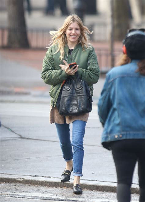 Not only has the actress appeared on several covers of vogue, but she also constantly impresses (and inspires) us with her. Sienna Miller Street Style - Steps Out in the East Village ...
