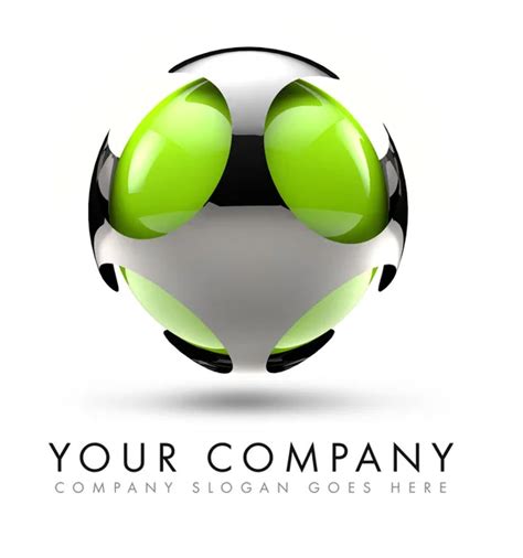 3d Logo Sphere — Stock Photo © Twindesigner 61244221