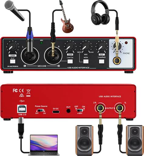 Manufacturer Custom Professional Channel Usb Studio External Sound