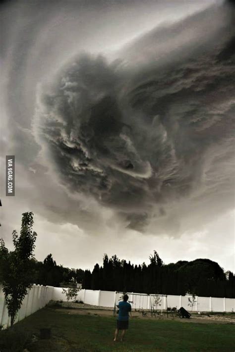 The Scariest Cloud I Have Ever Seen 9gag