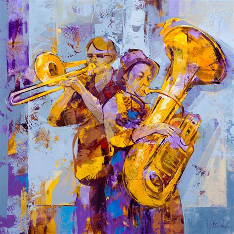 Jazz Improvisation 60x60cm Oil And Acrylic On Panel Alfonso Cuñado
