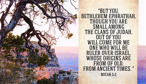 Your Daily Verse Micah 52
