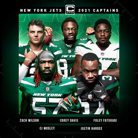 2021 NY Jets Team Captains