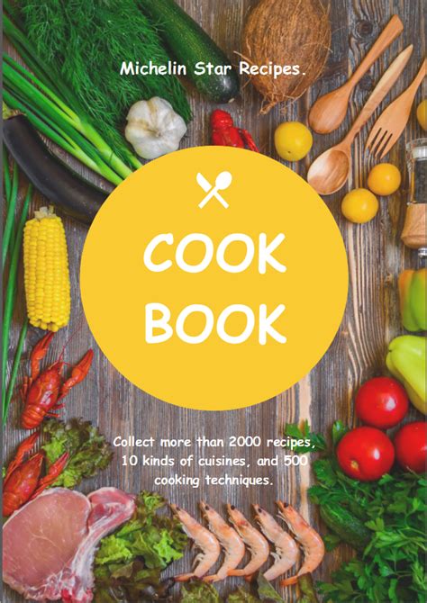Some free recipe books pdf: Free Cooking Book Cover Templates