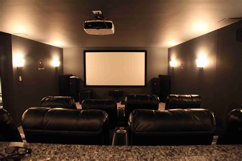 Basement Home Theater Dilemma Flatscreen Or Projector