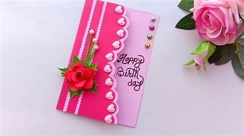 Beautiful Handmade Birthday Cardbirthday Card Idea Handmade