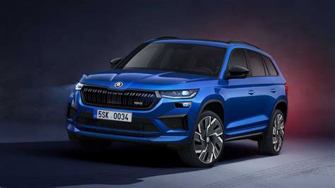 Skoda Kodiaq RS Facelift Ab Jetzt Mit Turbo Benziner