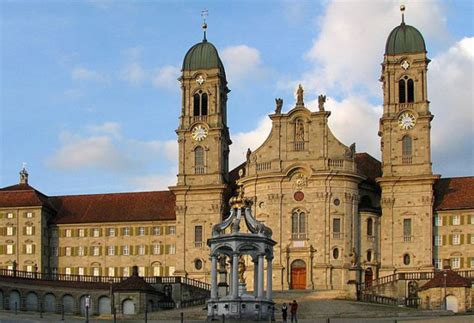 Einsiedeln Abbey Switzerland Archives Catholic Shrine Basilica