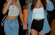 tana mongeau francesca farago boa steakhouse leaving hollywood west nude gotceleb