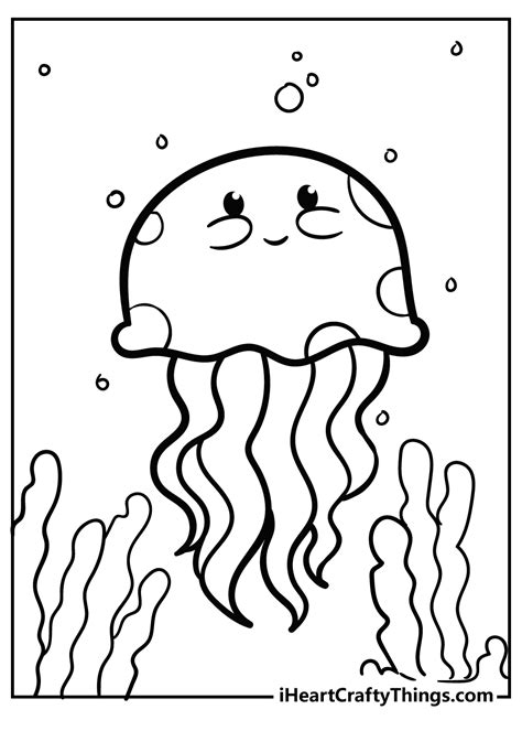Ocean Animal Coloring Pages For Kids