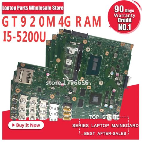 X540lj Gt920m I5 5200 Cpu 4gb Ram Motherboard For Asus X540l F540l
