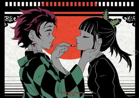 Tanjiro Kamado Y Kanao Tsuyuri Parejas De Anime Personajes De Anime
