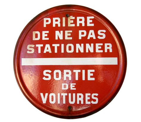 Parking Signs From 1910 To Present