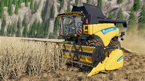 Fs19 Mods New Holland Cr Series Combines Yesmods