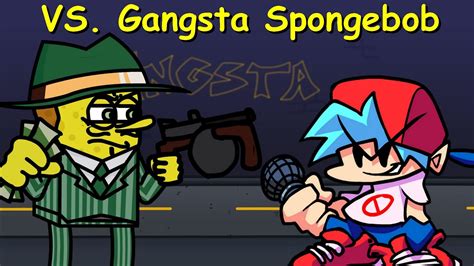 Vs Gangsta Spongebob Full Week Friday Night Funkin Mod Youtube