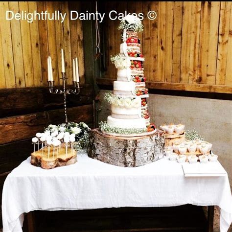 Semi Naked Wedding Cake Cakecentral Com