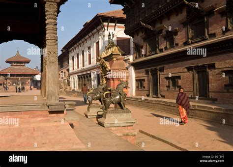 Durbar Square Bhaktapur Unesco World Heritage Site Kathmandu Valley
