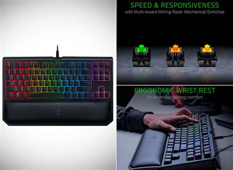 Don T Pay Get Razer S Blackwidow Te Chroma V Tkl Tenkeyless Mechanical Gaming Keyboard