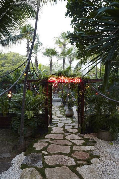 Gitano Restaurant Tulum Mexico Via La Buena Vida Halaman Samping