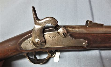 Fine Us Model 1861 Springfield Rifled Musket Dated 18612