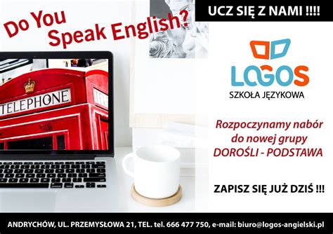 Szko A J Zykowa Logos Zaprasza Do Nowo Utworzonej Grupy Dla Doros Ych