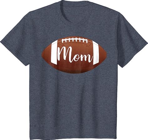 Football Mom T Shirt Funny Football Mama Mom T Tee Clothing