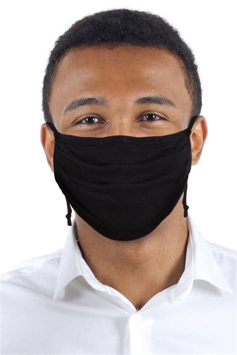Mens Face Mask Bamboo Face Mask For Men Washable Adjustable Straps