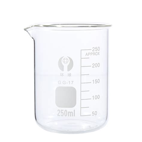 New 4pcs 100ml 250ml 500ml 1000ml Beaker Set Graduated Borosilicate Glass Beaker Volumetric