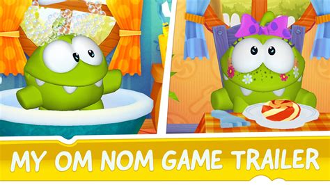 My Om Nom Official Game Trailer Exclusively On The App Store Youtube