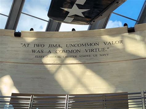 Fred ward, gene hackman, patrick swayze and others. 44 Nimitz Iwo Jima Quote | At Iwo Jima, uncommon valor was a… | Flickr
