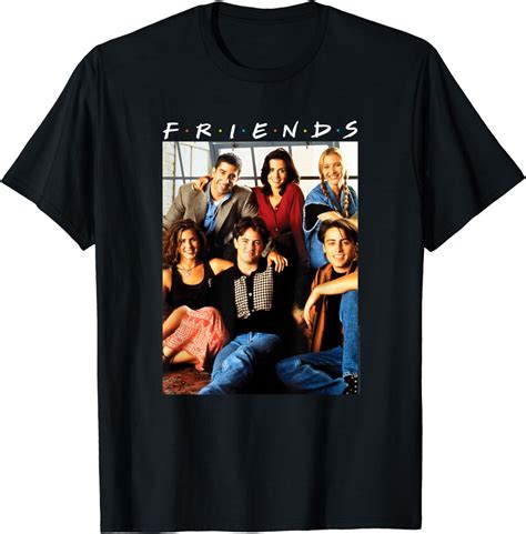Friends Group Photo 1 T Shirt Uk Clothing
