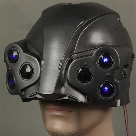 Cyberpunk 2077 Cyberpunk Mask Halloween Mask Led Mask Etsy