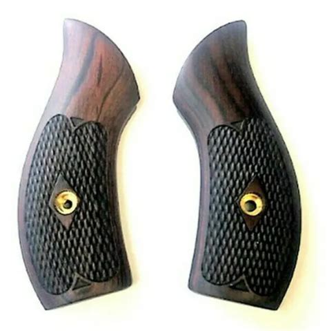 J Frame Grips Fits Most Smith And Wesson Sandw Rosewood Checkered Stunning