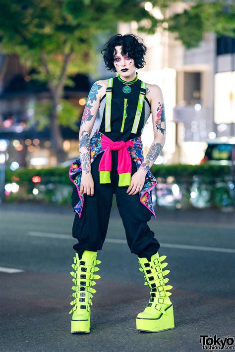 Kaila Harajuku Style W Tattoos Harajuku Fashion Kawaii Jacket