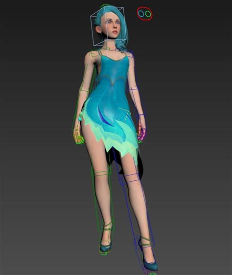 sexy girl 3d model 35 max free3d