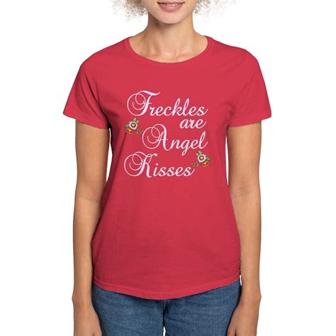 Freckles Are Angel Kisses Womens Value T Shirt Freckles Are Angel