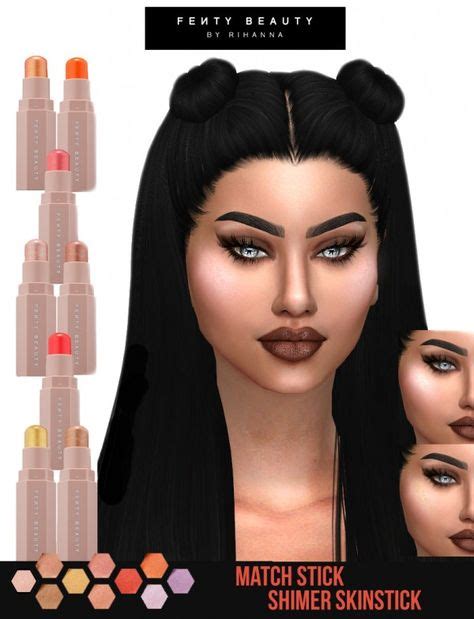 13 Highlighter Sims 4 Ideas Sims 4 Sims Sims 4 Cc Makeup