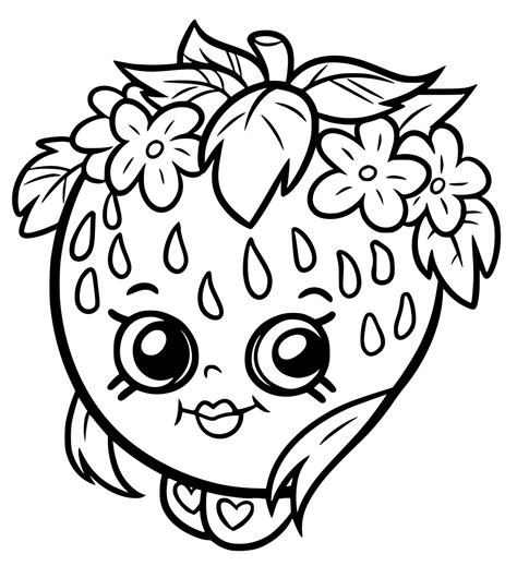 30 Rare Shopkins Season 7 Coloring Pages