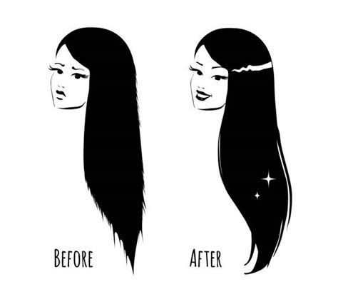 Best Straight Hair Illustrations Royalty Free Vector Graphics And Clip
