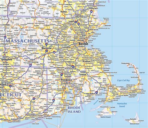 Northeast Us Laminated Wall Map Topographics