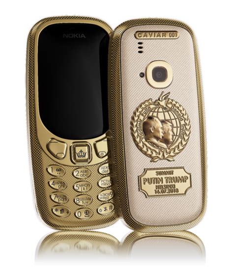 2700 Gold Nokia Phone Commemorates Trump And Putins Helsinki Summit