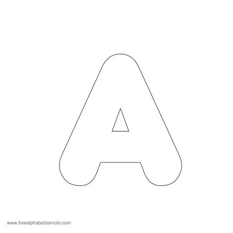 7 Best Images Of Printable Alphabet Letters Templates Alphabet